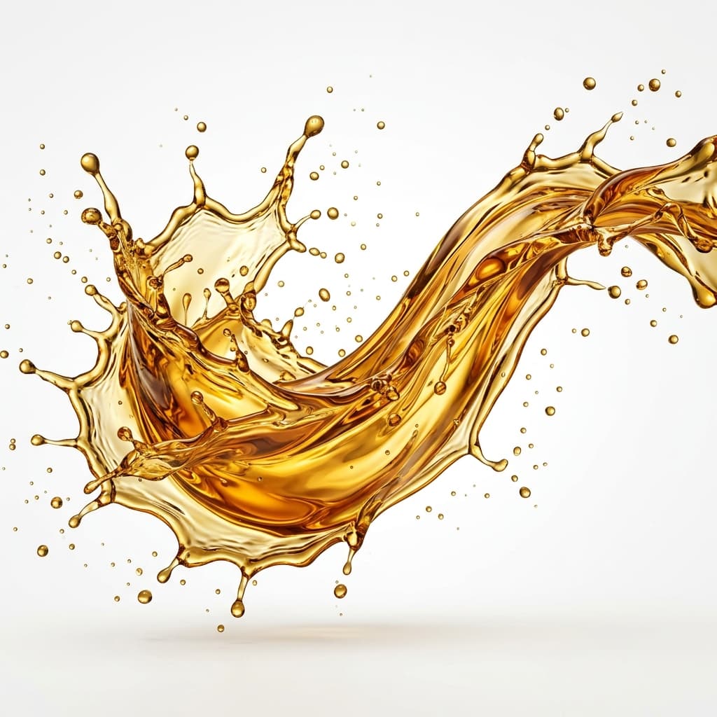 Golden Oil Splash